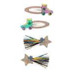 Mimi and Lula Rollerskate Clip Set Multi 172053-23