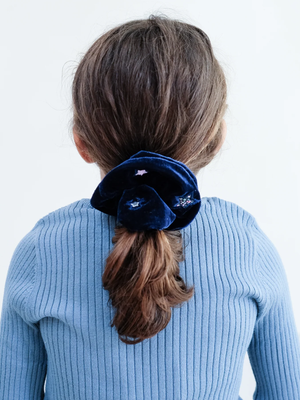 
            
                Load image into Gallery viewer, Mimi and Lula - Velvet Star Scrunchie
            
        