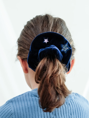 Mimi and Lula - Velvet Star Scrunchie