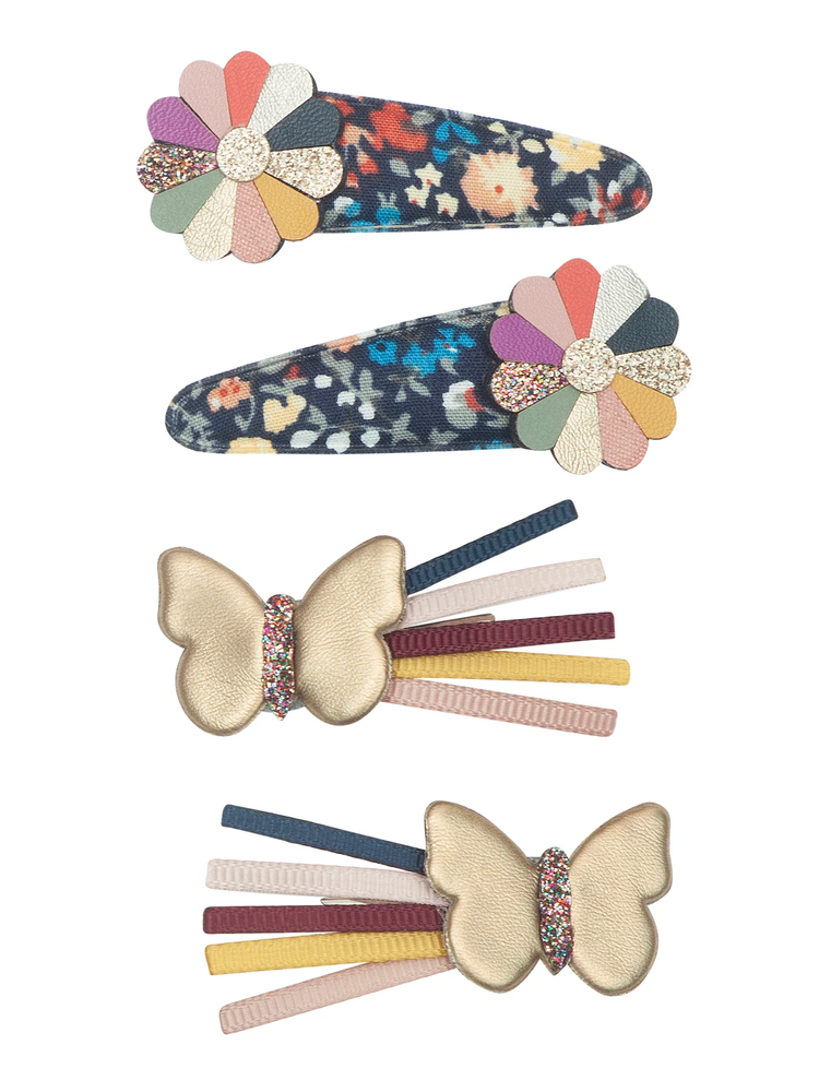 Mimi and Lula - Winter Ivy Butterfly Clips