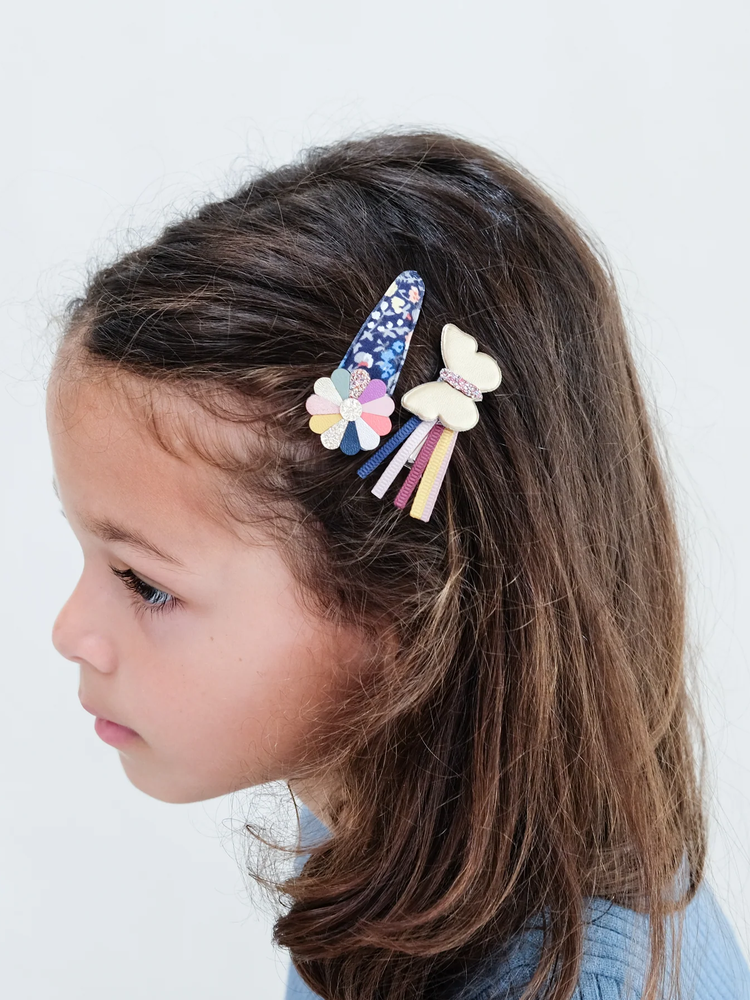 Mimi and Lula - Winter Ivy Butterfly Clips