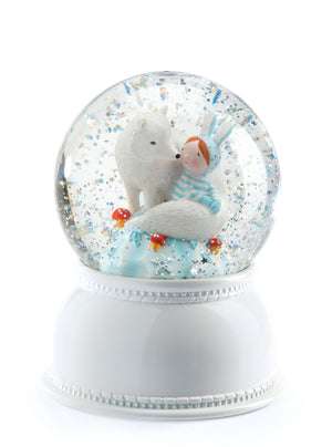 
            
                Load image into Gallery viewer, Djeco - Snow Ball Night Light; Lila &amp;amp; Pip
            
        