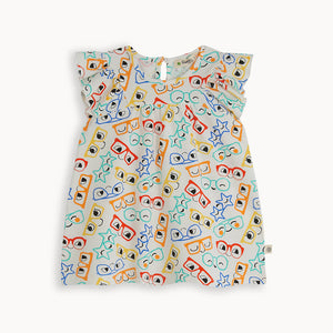 The Bonnie Mob - Maya Frill Shoulder Dress