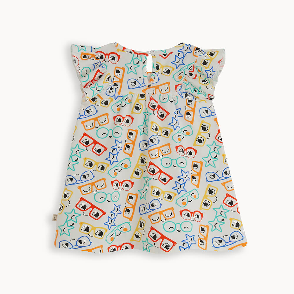 The Bonnie Mob - Maya Frill Shoulder Dress