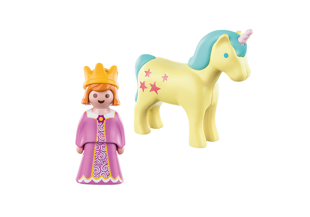 
            
                Load image into Gallery viewer, Playmobil 1.2.3. - Princess with Unicorn
            
        