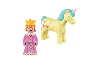 Playmobil 1.2.3. - Princess with Unicorn