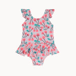 The Bonnie Mob - Seaside Fill Swimsuit:Cherries