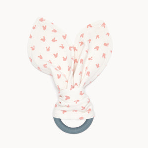 The Bonnie Mob - Stevie Pink Baby Bunny Teether