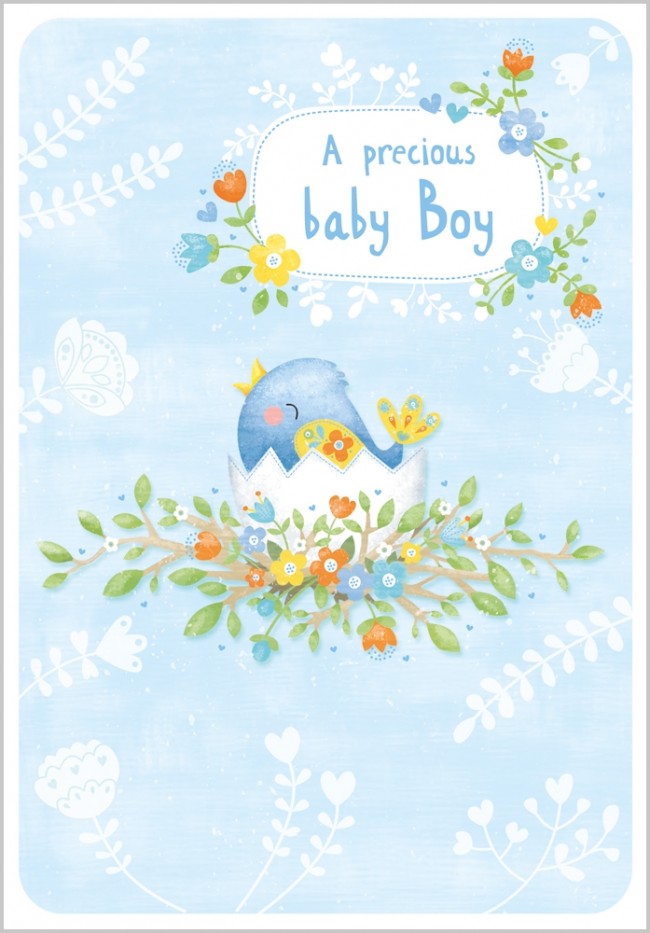 
            
                Load image into Gallery viewer, A Precious Baby Boy - Card
            
        