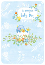 A Precious Baby Boy - Card