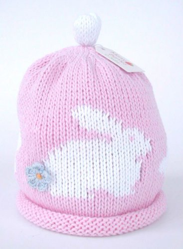 Merry Berries - 'Bunny' Pink/white Hat