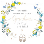 On The Birth Of Your Grandson - Card