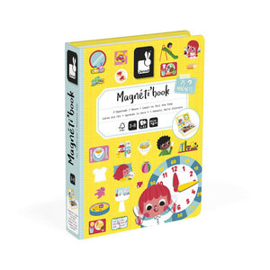 Janod tell the time Magneti book J02724