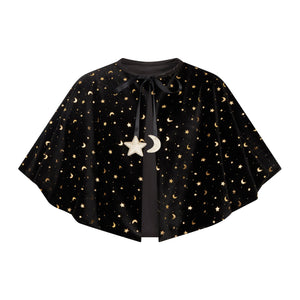 Mimi and Lula velvet witches cape