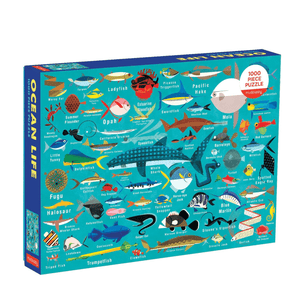 
            
                Load image into Gallery viewer, Mudpuppy - 1000 Piece Jigsaw; Ocean Life
            
        