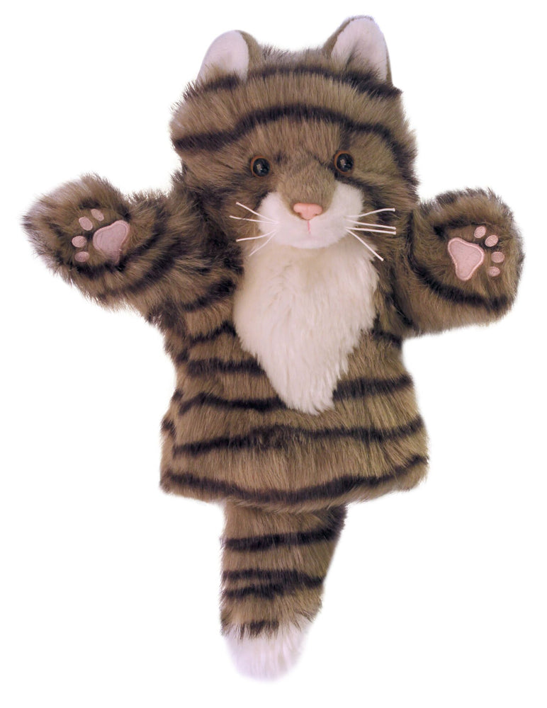 
            
                Load image into Gallery viewer, CarPet Glove Puppet - Tabby Cat
            
        